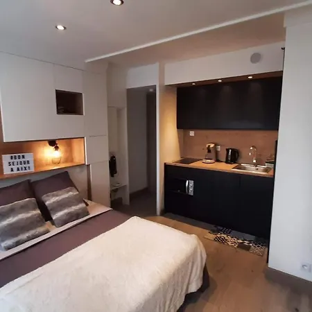 Apartmán Superbe 2 Etoiles Parking Prive En Centre Aix-les-Bains