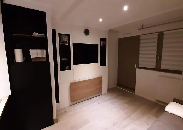 Superbe 2 Etoiles Parking Prive En Centre 艾克斯莱班