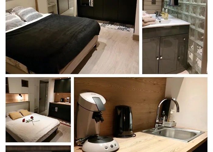 Superbe 2 Etoiles Parking Prive En Centre * 艾克斯莱班